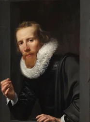 Porträt eines Goldschmieds, wahrscheinlich Bartholomeus Jansz van Assendelft, 1617